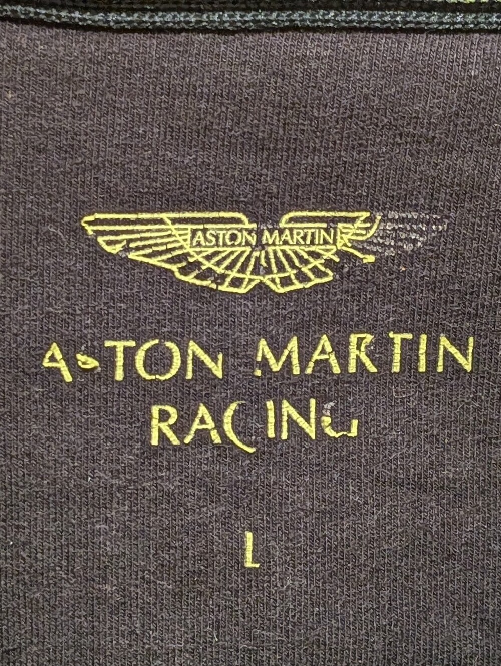 FUC Aston Martin x Hackett London L Embroidered Formula 1 Zip Sweatshirt - Picture 6 of 8